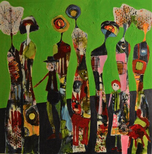 Patchwork von Friedrich Wurm, Malerei kaufen auf Singulart