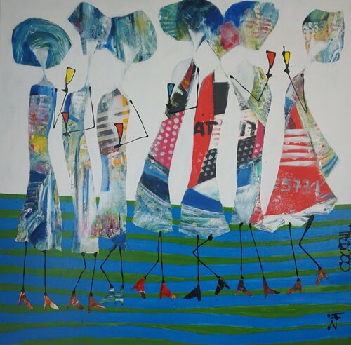 Cocktail van Friedrich Wurm, Schilderij te koop op Singulart