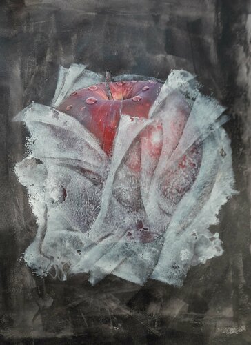 Apfel  III di Friedrich Wurm, Pittura in vendita su Singulart