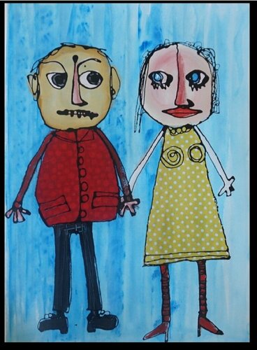 Love forever di Friedrich Wurm, Pittura in vendita su Singulart