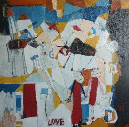 Love van Friedrich Wurm, Schilderij te koop op Singulart