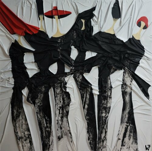 Black magic women par Friedrich Wurm, Peinture en vente sur Singulart