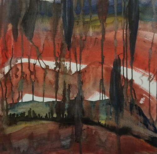 Waldspaziergang by Friedrich Wurm, Work on Paper for Sale on Singulart
