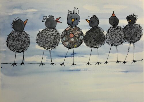 Fashion par Friedrich Wurm, Œuvre sur papier en vente sur Singulart