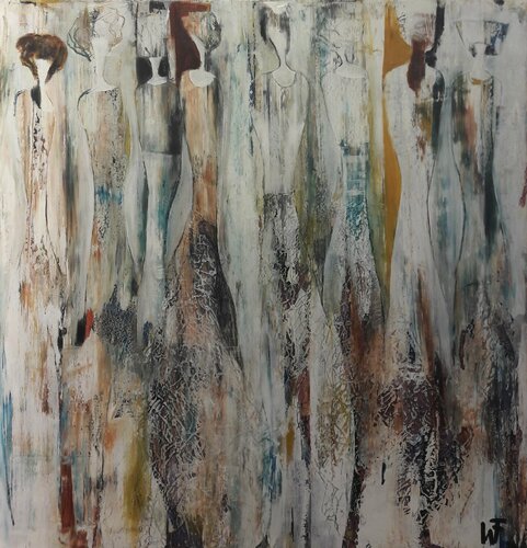 Smalltalk par Friedrich Wurm, Peinture en vente sur Singulart