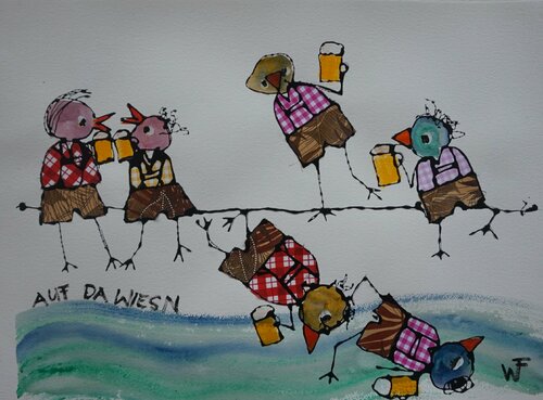 Auf da Wiesn Friedrich Wurm