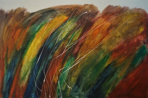 Rausch der Farben par Friedrich Wurm, Peinture en vente sur Singulart