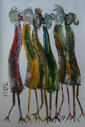 Twitter von Friedrich Wurm, Malerei kaufen auf Singulart