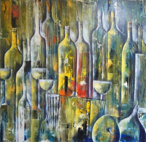 Vino di Friedrich Wurm, Pittura in vendita su Singulart