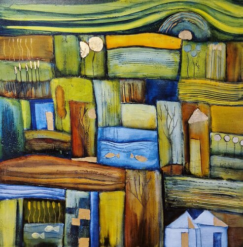 Biotop par Friedrich Wurm, Peinture en vente sur Singulart