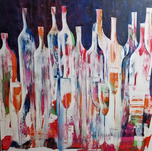 Prosecco par Friedrich Wurm, Peinture en vente sur Singulart