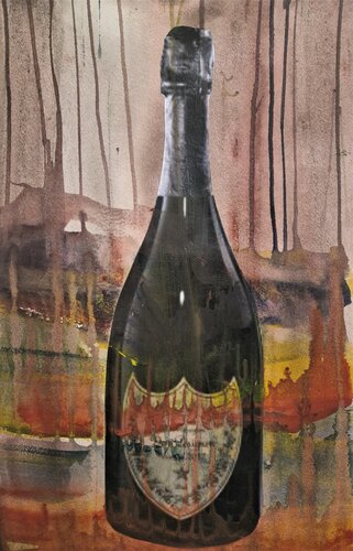 Champagner 2 by Friedrich Wurm, Work on Paper for Sale on Singulart