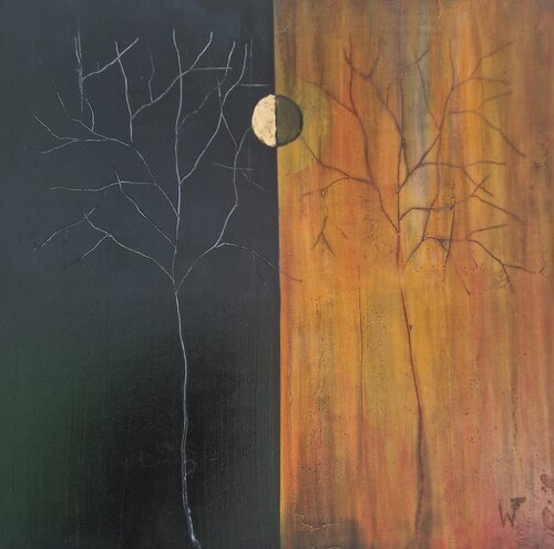 Day & Night par Friedrich Wurm, Peinture en vente sur Singulart