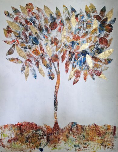 Apfelbaum von Friedrich Wurm, Malerei kaufen auf Singulart