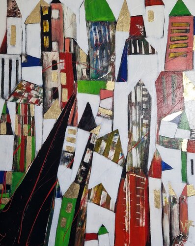 Broadway di Friedrich Wurm, Pittura in vendita su Singulart