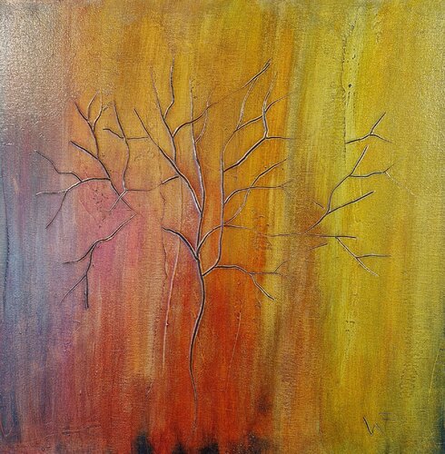Baum von Friedrich Wurm, Malerei kaufen auf Singulart