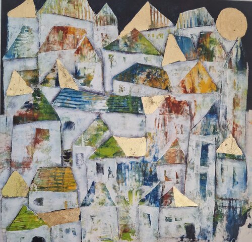 Sun City di Friedrich Wurm, Pittura in vendita su Singulart