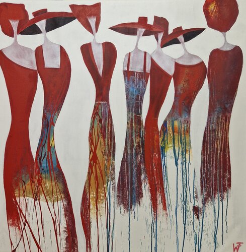 Sommerfest van Friedrich Wurm, Schilderij te koop op Singulart