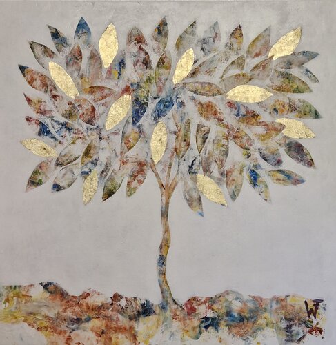Baum von Friedrich Wurm, Malerei kaufen auf Singulart