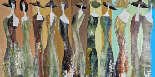 Smalltalk di Friedrich Wurm, Pittura in vendita su Singulart