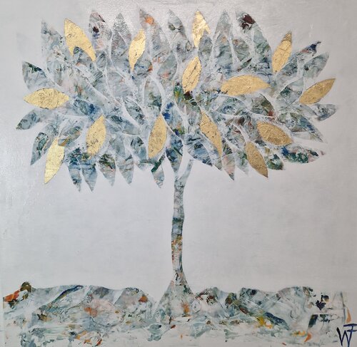 Seidiges Rauschen di Friedrich Wurm, Pittura in vendita su Singulart