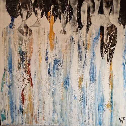 Seidiges Rauschen di Friedrich Wurm, Pittura in vendita su Singulart