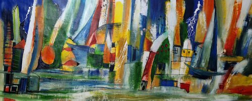 Marina von Friedrich Wurm, Malerei kaufen auf Singulart