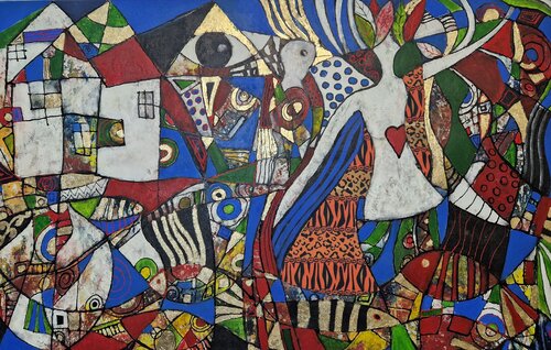 Herz Dame di Friedrich Wurm, Pittura in vendita su Singulart