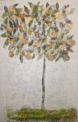 Apfelbaum von Friedrich Wurm, Malerei kaufen auf Singulart