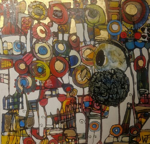 Die Gärtnerin von Friedrich Wurm, Malerei kaufen auf Singulart