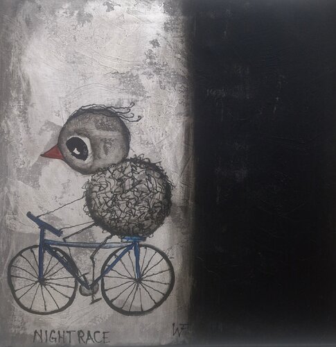 Nightrace by Friedrich Wurm, Painting for Sale on Singulart