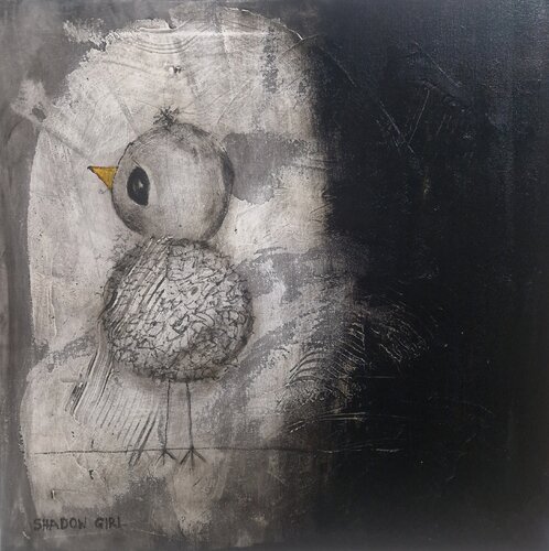 Shadow Girl di Friedrich Wurm, Pittura in vendita su Singulart
