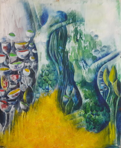 Meerjungfrau van Friedrich Wurm, Schilderij te koop op Singulart
