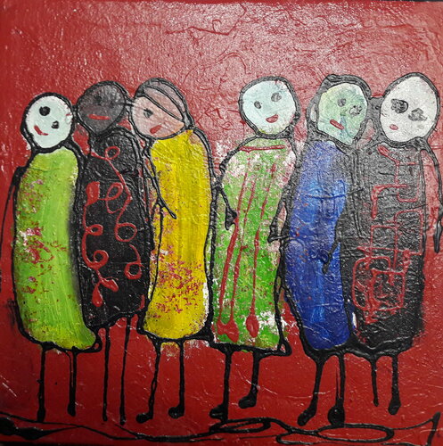 Smalltalk di Friedrich Wurm, Pittura in vendita su Singulart