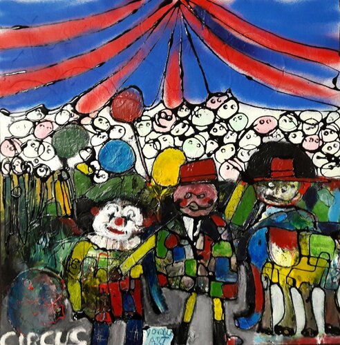 Circus von Friedrich Wurm, Malerei kaufen auf Singulart
