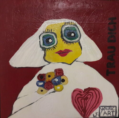 Die Braut von Friedrich Wurm, Malerei kaufen auf Singulart