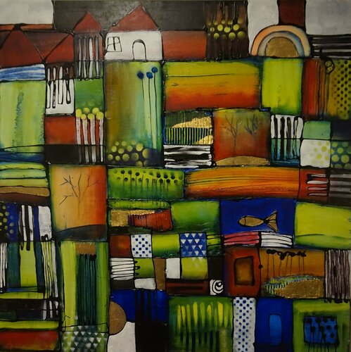 Biotop par Friedrich Wurm, Peinture en vente sur Singulart