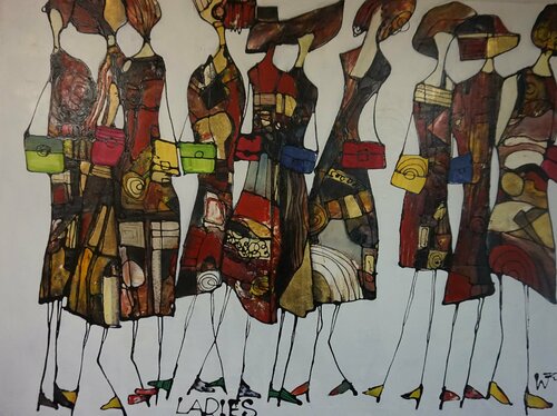 Ladies par Friedrich Wurm, Peinture en vente sur Singulart