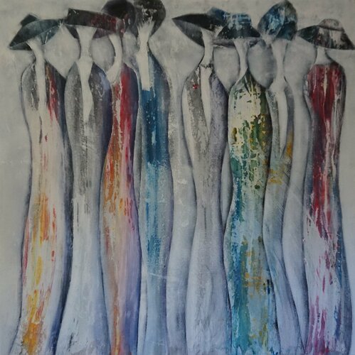 Smalltalk par Friedrich Wurm, Peinture en vente sur Singulart