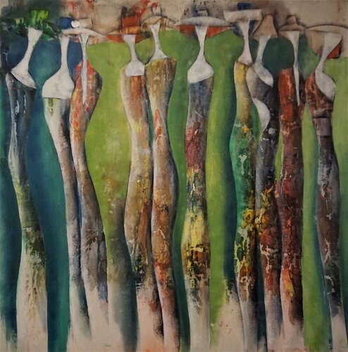 Grazien by Friedrich Wurm, Painting for Sale on Singulart