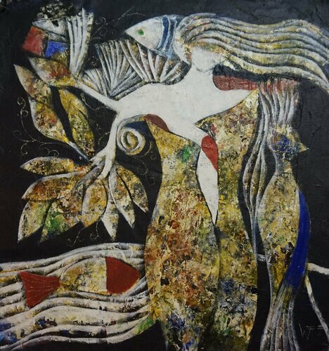 Naturgöttin di Friedrich Wurm, Pittura in vendita su Singulart