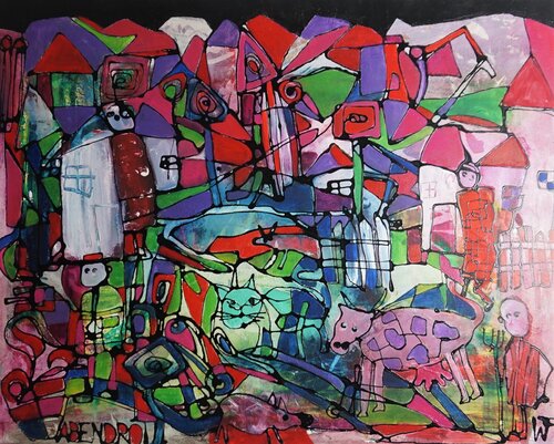 Abendrot van Friedrich Wurm, Schilderij te koop op Singulart