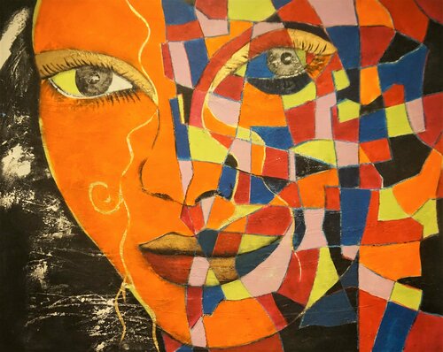 Golden Eyes di Friedrich Wurm, Pittura in vendita su Singulart