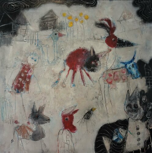 Red Cat and friends Friedrich Wurm