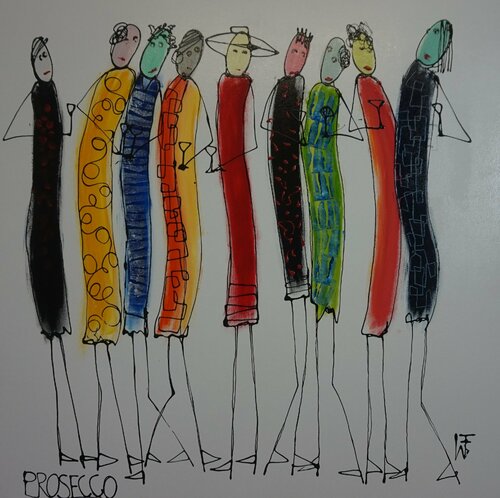 Prosecco di Friedrich Wurm, Pittura in vendita su Singulart