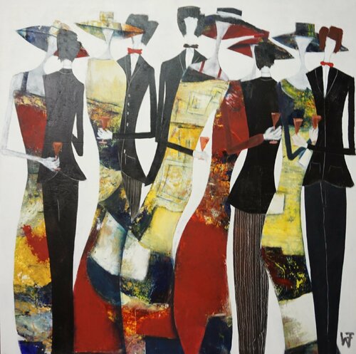 Cocktail by Friedrich Wurm, Painting for Sale on Singulart