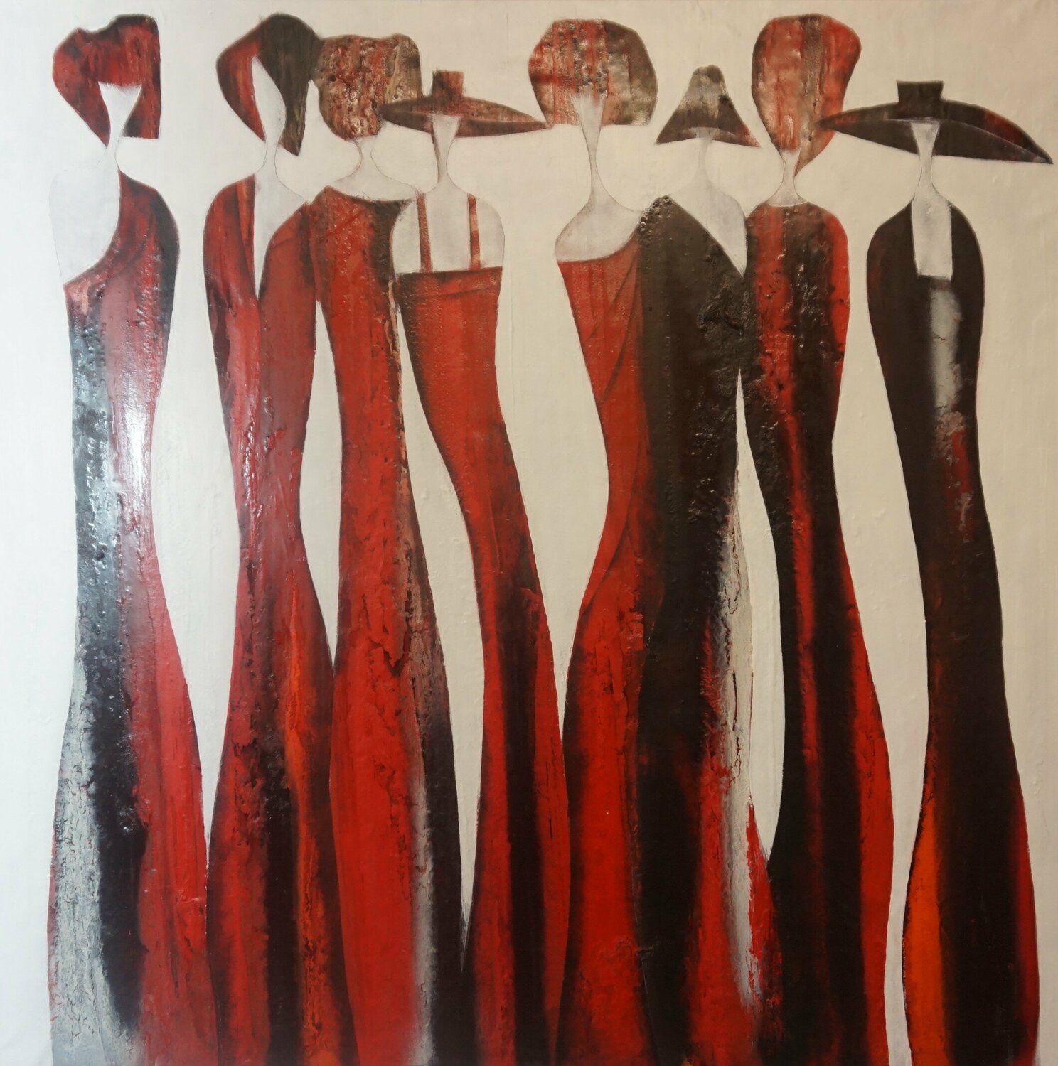 Ladies in Red Friedrich Wurm