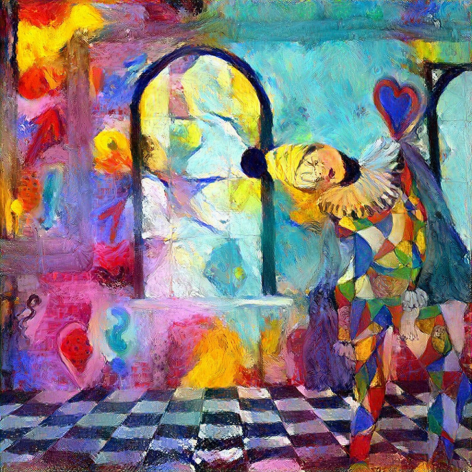 Der Clown Friedrich Wurm