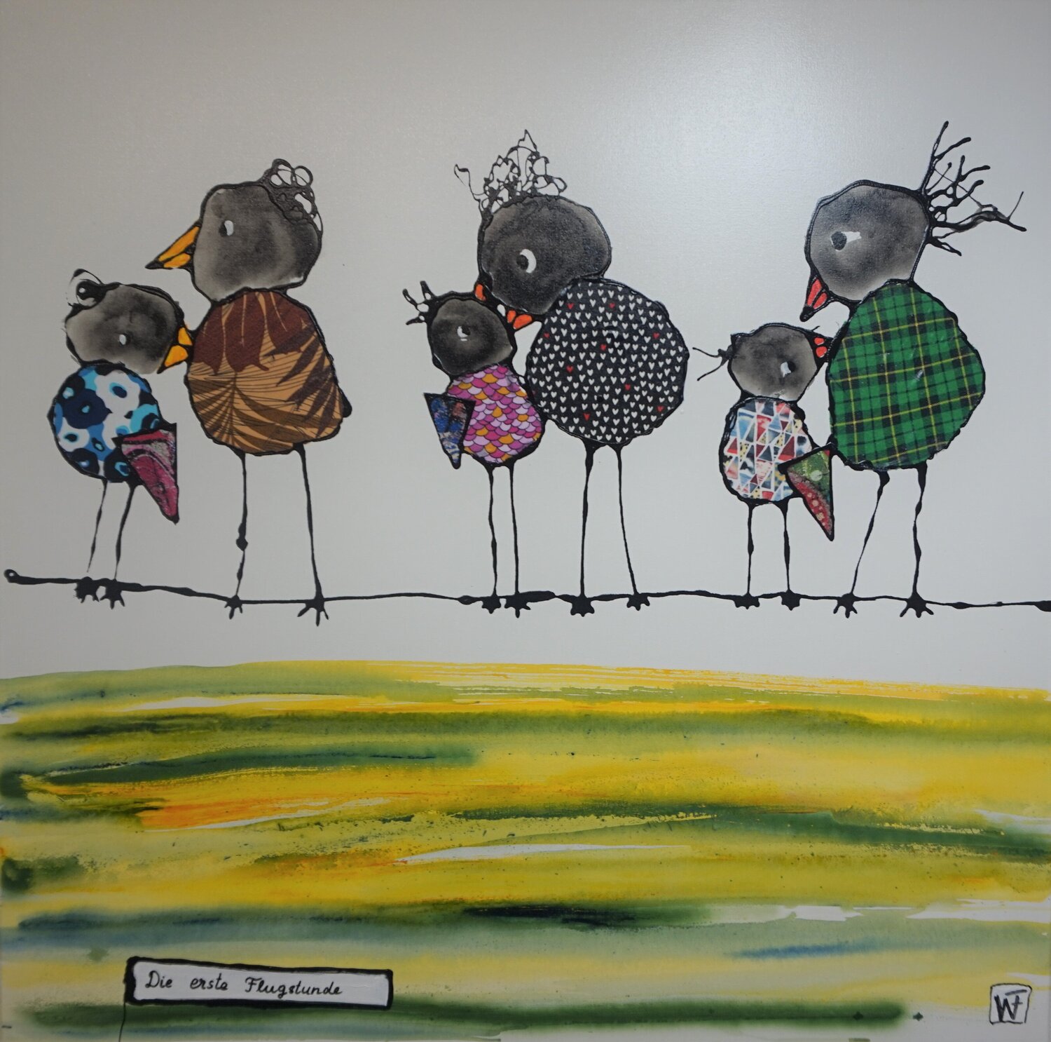 Die erste Flugstunde Friedrich Wurm