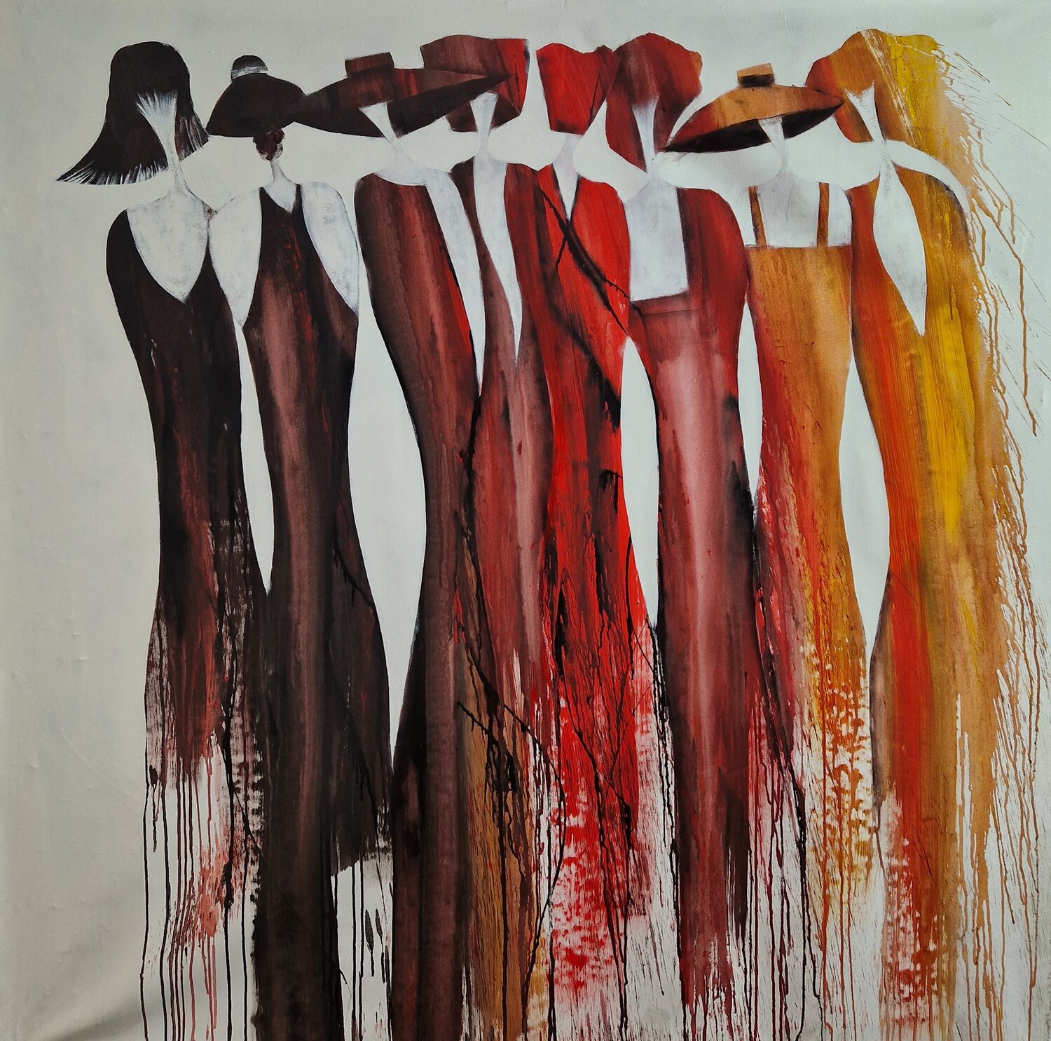 Ladies in Red Friedrich Wurm
